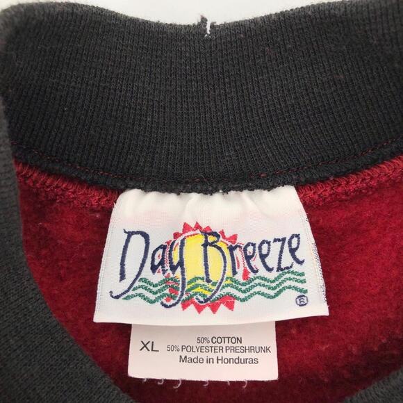 2000s vintage double collar Christmas crewneck sweatshirt - Picture 3 of 4